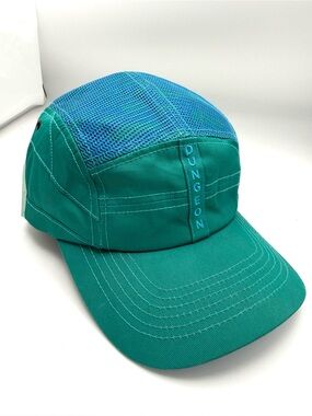 Dungeon Forward Sunika Kuraun Teal 5-Panel Mesh Active Hat - Excellent Condition